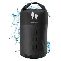 RockBros 7L Gepäckträgertasche 100% Wasserdicht Fahrradtasche für Gepäckträger mit Rollverschluss für Rennrad Gravelbike MTB