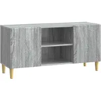 Syfax TV-Schränk 102 x 34,5 x 50 cm Sonoma-Grau Holzwerkstoff
