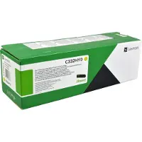 Lexmark Original Toner C332H, Einzelpack, gelb