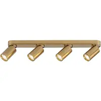 Rabalux 73078 Spots lampen Mirina GU10 4X MAX 5 Metall Aluminium golden