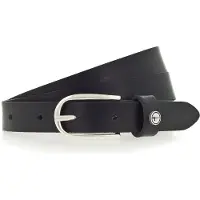 Tamaris Ledergürtel "Cassia Silver" weiches Rindleder mit leichter Narbung, schmal