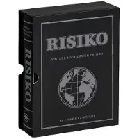 Gomazing Risiko Brettspiel Buch Edition Vintage Strategiespiel für 2 bis 6 Spieler Spiel ab 8 Jahren