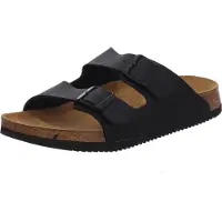 Con-P Sandale Arizona, Superlauf, Birko-Flor, schwarz, schmal 1 St Schuhe