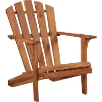 Syfax Adirondack-Gartenstuhl Akazienholz Massiv