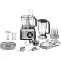 Bosch - MC812M844 Roboter Multifonction 1250W Inox + Noir