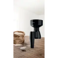 Bosch Getreidemühlenaufsatz "MUZ9GM1", schwarz (deep schwarz), B:14,4cm H:22,2cm T:14,4cm, Küchenmaschinen-Aufsätze, Getreidemühlenaufsatz