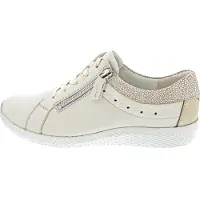 Waldlaufer K-Ira Damenschuhe Schnürschuhe Sportive Beige Freizeit