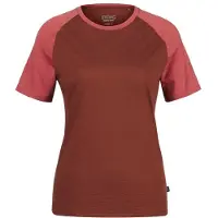 Stoic - Women's Merino155 LaholmSt. Raglan Shirt - Merinoshirt Gr 4XL rot