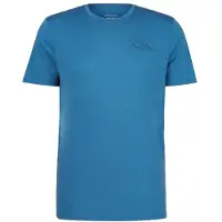 Stoic - Merino155 LaholmSt. Print T-Shirt Mountain II - Merinoshirt Gr 3XL blau