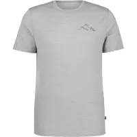 Stoic - Merino155 LaholmSt. Print T-Shirt Mountain II - Merinoshirt Gr XXL grau
