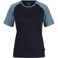 Stoic - Women's Merino155 LaholmSt. Raglan Shirt - Merinoshirt Gr XXL blau