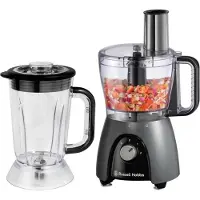 Russell Hobbs Küchenmaschine [Mixer/Gemüseschneider/Standmixer/Zerkleinerer/Blender] Food Processor (Kneten, Rühren & Schneiden etc.,