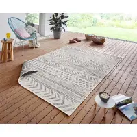 Hanse Home "BIRI Wendeteppich" rechteckig 5 mm Höhe In-& Outdoor, Wetterfest, Balkon, Läufer, Wohnzimmer, Wasserfest, Boho