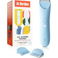 Meridian Trimmer, Scham- & Körperhaarschneider,Bikini-Haarentfernung, keine Kerben, Rasierverbrennung, keine Eingewachsenen,Ergonimisches, Wet/Dry LED-Strahler