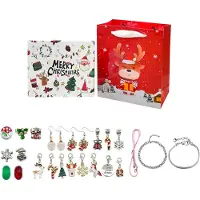 Generics Schmuck Adventskalender 2025 für Damen & Mädchen – 24 Tage Countdown mit Halsketten, Ringen & Ohrringen – Weihnachtsgeschenk & Überraschungsset
