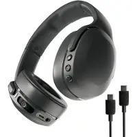 Skullcandy Over-Ear-Kopfhörer mit multisensorischem Bass und Ladekabel, geräuschisolierendem , bis zu 40 Stunden Akkulaufzeit, Mikrofon für iPhone und Android