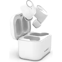 SoundMagic True Wireless Ohrhörer in Ear Bluetooth Kopfhörer mit Mikrofon HiFi Stereo Sport Ohrhörer Wasserdicht Weiß