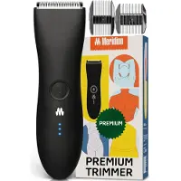 Meridian Haarschneider für Damen und Herren, USB C Aufladung, Reiseschloss, Manscape Trimmer für Männer Wasserdicht & Duschbereit Ideal für unterwegs