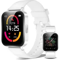 XINJI Smart Watch mit Bluetooth 5.0, 1,69" Touchdisplay, Puls-/Blutsauerstoff-Messung, Kalorien-/Schrittzähler, Benachrichtigungsfunktion