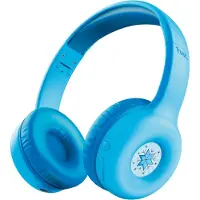 Trust Kopfhörer Kinder mit Lautstärkenbegrenzer (85dB) ab 4 Jahre, On Ear Faltbares Headset mit Mikrofon, 15 Stunden Spielzeit, Kinder Kopfhörer Kabellos