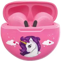 Lexibook Einhorn Drahtlose Kinder Bluetooth Kopfhörer mit Mikrofon, Touch Steuerung, 85 dB Lautstärkebegrenzung, Leicht, Ladecase, Lange Akkulaufzeit Kinder!