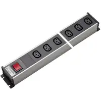 Kaiser Martin 4-Wege C13 Steckdosenleiste mit Schalter - 1121/4l-sw [10 Stück]