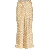 Vila Viellette High Waist Midirock