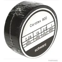 Herth+Buss HERTH&BUSS Isolierband, 19 mm x 0,28 mm, 2,5 m schwarz - 50272050 - schwarz
