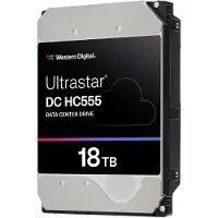 Western Digital Ultrastar DC HC555, 18 TB, 7200 RPM, 512 MB, 3.5", SAS3