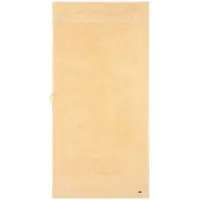 Lacoste Duschtuch "LLECROCO", beige (sesame), B:70cm L:140cm, Frottier, Obermaterial: 100% Baumwolle, Handtücher, Duschtuch, mit Label-Applikationen