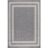 Carpetsale24 Outdoor Teppich Wetterfest Innen & Außenbereich Modern Design Küchenteppich Balkon Terrassen Flachgewebe Wetterfest, Grösse: 80x150 cm