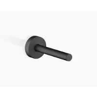 Dornbracht Reserve-Papierrollenhalter, Ausladung 105mm, 83590979-33, Farbe: Schwarz Matt
