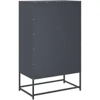 Syfax Highboard Anthrazit 68x39x111,5 cm Stahl