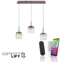 Q-SMART-HOME Paul Neuhaus Smart-LED-Hängelampe Q-Kon multicolor 3-flammig