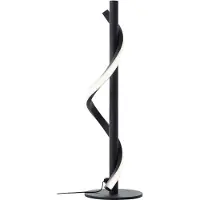Brilliant Designer-Tischlampe Eunice Schwarz