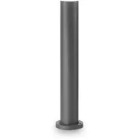 Ideal Lux Außenleuchtensockel Clio MPT1 Anthrazit 249452 E27 1x60W IP44 13,5cm anthrazit