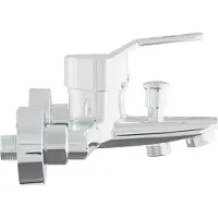 vidaXL Duschmischer Chrom G 1/2 Zoll