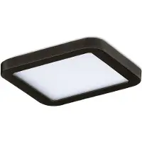 Azzardo AZ4375 Deckenleuchte SLIM 9 SQUARE 4000K IP44 schwarz