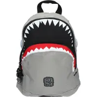 Pick & Pack Shark Shape Backpack S Grey