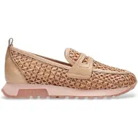 Hispanitas für Damen. RHV264856 Oregon mehrfarbige Schuhe (37), Braun, Wohnung, 1 bis 3 cm, Keine, Lässig