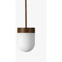 Lucis Pendelleuchte RETRO ZT 11,6W LED 3000K Glas Kupfer Opal ZT.L1.R19.72