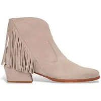 Wonders für Damen. D-2005 Lederstiefeletten FEI 05 taupe (37), 1 bis 3 cm, Lässig