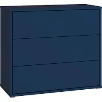Preisbrecher Kommode >ALICE SPRINGS< in Nachtblau - 94,8x83,1x41,5cm (BxHxT)