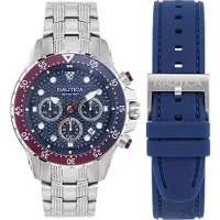 Nautica Sporty Chronograph SET Herrenuhr