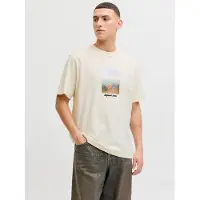 Jack & Jones T-Shirt "JORNORREBRO PHOTO TEE SS CREW NECK" Baumwolle, relaxed fit