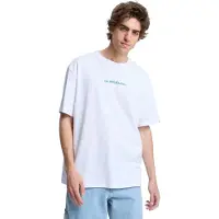 Quiksilver T-Shirt "Fractured Wave", Herren, Gr. S, weiß, Obermaterial: 100% Baumwolle., Shirts T-Shirt