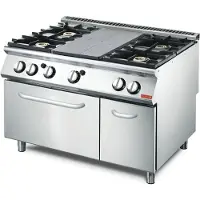 Gastronoble Gastro M Gasherd Mit Ofen 70/120Ttppcfg2B