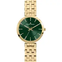 Jacques Lemans Armbanduhr Milano Gold Green