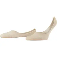 Falke Step Medium Cut Herren Füßlinge, 39-40, Beige, Uni, Baumwolle
