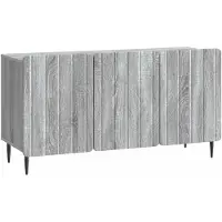 vidaXL TV-Schränk 99 x 34,5 x 52 cm Sonoma-Grau Holzwerkstoff